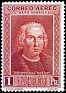 Spain - 1930 - Descubrimiento America - 1 PTA - Castaño Rojizo - España, Descubrimiento - Edifil 563 - Cristobal Colon - 0